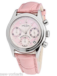 Armand Nicolet Lady * Damenuhr Chronograph Automatik mit Datum 9154A-AS-P915RS8