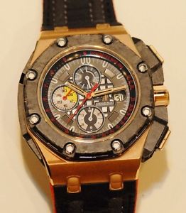 AUDEMARS PIGUET GRAND PRIX ROO CHRONO ROSE GOLD WATCH ROYAL OAK OFFSHORE MINT