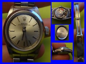 Rolex oyster perpetual lady donna acciaio 27 mm