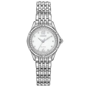 Citizen Womens EM0370-51A Citizen Signature Versaille Analog Display Japanese Qu