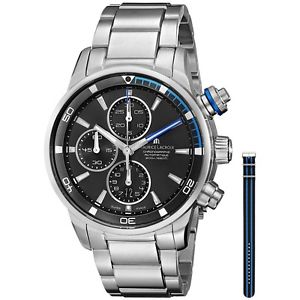 Maurice Lacroix Mens PT6008-SS002-331 Pontos Analog Display Swiss Automatic Silv