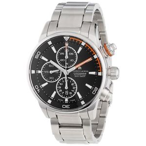 Maurice Lacroix Mens PT6008-SS002332 Pontos Black Chronograph Dial Watch