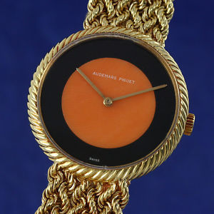 AUDEMARS PIGUET LADY 18K (0,750) GOLD HANDAUFZUG DAMENUHR 8660 VP: 31500,- EURO