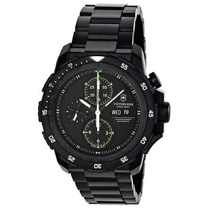 Victorinox Swiss Army Alpnach Black Dial Chronograph Mens Watch 241572