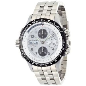 Hamilton Mens H77626153 Khaki King Silver Dial Watch image 1