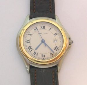 RELOJ CARTIER PARIS MODELO COUGAR ACERO ORO