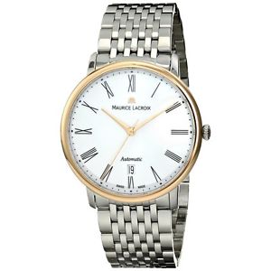 Maurice Lacroix Mens LC6067-PS102-110 Les Classiques Analog Display Swiss Automa