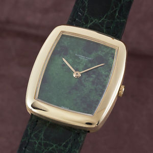 AUDEMARS PIGUET LADY 18K GOLD HANDAUFZUG DAMENUHR MALACHIT ZB VP: 18800,- EURO