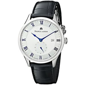 Maurice Lacroix Mens MP6907-SS001-110 Tradition Analog Display Swiss Automatic B