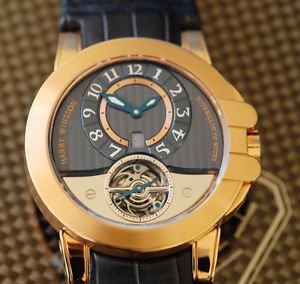 HARRY WINSTON OCEAN TOURBILLON 110 HOURS ROSE GOLD LIMITED EDITION WATCH UNWORN