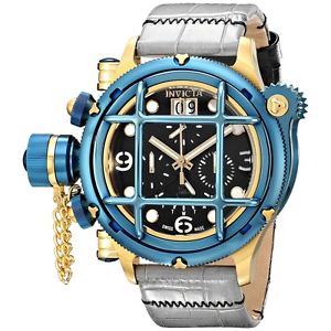Invicta Mens 17343 Russian Diver Analog Display Swiss Quartz Grey Watch