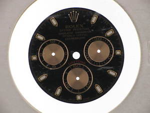 QUADRANTE NERO BLACK DIAL ORIGINAL ROLEX DAYTONA REF. 116505 - 116515