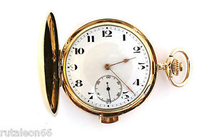 VOLTA original minute repeater pocket watch solid gold 18K (very good condition)