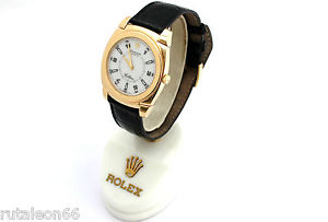 ROLEX CELLINI CESTELLO 5330/8 original gold 18Kt wristwatch great condition