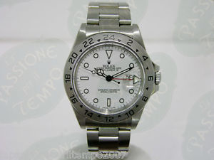 Rolex Explorer II Watch Automatic Ref. 16570 Bracciale Oyster Sportivo Uomo