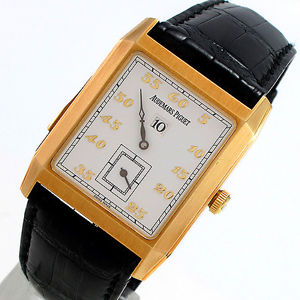 Audemars Piguet *Minute Repeater* Handaufzug - Ref. No. 68 - 18K GG  - Leder