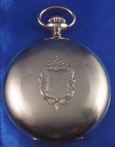 Systeme Glashutte Chronometer 14k Gold Pocket Watch Size 20 Working #203