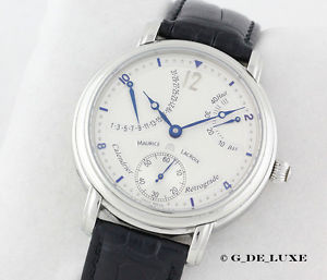 Maurice Lacroix Masterpiece Calendrier Retrograde Handaufzug Herrenuhr MP7068
