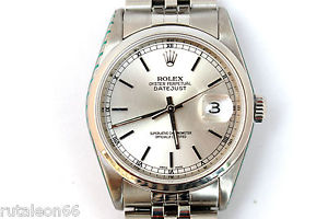ROLEX 16200 DATEJUST original stainless steel automatic watch (Fully revised)