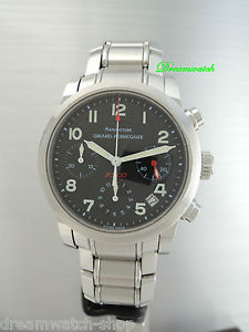 Girard Perregaux F 300 Chronograph, Stahl/ Stahl, Box