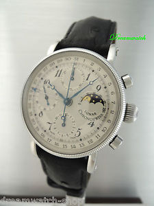 Chronoswiss Lunar Chronograph 7523 - Stahl  -Box und Papiere