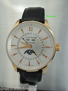 Louis Erard 1931 Vollkalender Mondphase -Rotgold 18k/750