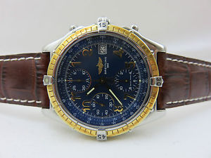 BREITLING CHRONOMAT ACCIAIO E ORO 39 MM  REF D13050  IN CONDIZIONI STREPITOSE !!