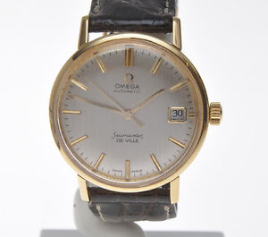 Omega Seamaster De Ville vintage 1965 18k gold automatic 34mm exc+++++