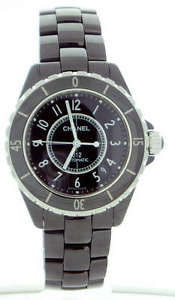 Chanel J12 Black Ceramic 38mm Automatic H0685