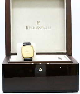 Genuine Audemars Piguet 18ct Solid Yellow Gold Manual Gentlemen's Watch Boxed
