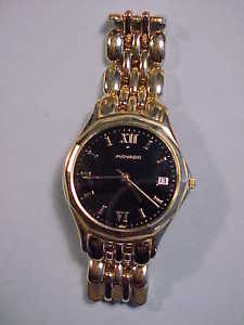 MOVADO 14k Gold Wristwatch 58 + GRAMS TOTAL WEIGHT with Original Box