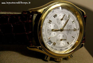 ZENITH EL PRIMERO CHRONOMASTER 060210 400 LIKE NEW GOLD WARRANTY STRATOSFERICO