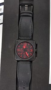 Bell & Ross BR 01-94-S Red Limited Edition Watch Box & Papers Included