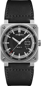 BRAND NEW AUTHENTIC BELL & ROSS AVIATION MENS WATCH SALE | MODEL BR0396-SI-ST