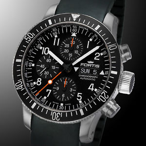 NEU - FORTIS B-42 OFFICIAL COSMONAUTS CHRONOGRAPH 638.10.11K UVP: 3020,- EURO