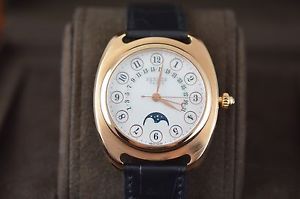 AUTH Hermes DRESSAGE Moon-Phase RG750 Auto DR2.770 Watch