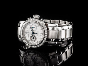 GIRARD PERREGAUX CHRONO LADY DIAMONDS AUTOMATIK-NEUZUSTAND- VON LUXUS4YOU