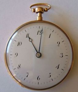 RARE ANTIQUE SWISS GOLD QUARTER REPEATER POCKET WATCH, c1860