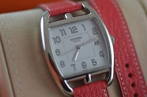 AUTH Hermes CAPE COD Tonneau GM CT1.710 Double Tour Watch