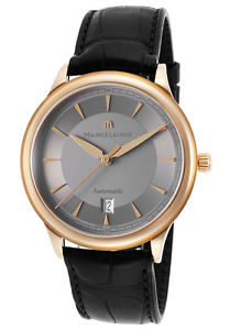 Maurice Lacroix LC6008-PG101-230 Men's Les Classiques Black Gen. Leather Grey