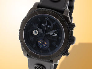 Armand Nicolet S05 Complete Calendar Chronograph Phantom Titanium Watch T618N