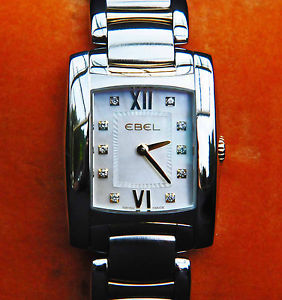 EBEL BRASILIA 10 DIAMANTEN PERLMUTT Rechnung 2900€ Papiere