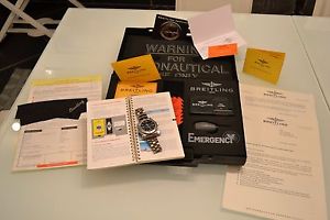 OROLOGIO BREITLING EMERGENCY TITANIUM ORIGINALE CON CONFEZIONE COME NUOVO C/BOX