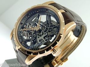 Roger Dubuis Excalibur 42 Skeleton Tourbillon 18K Rose Gold RDDBEX0392 $169,000