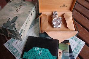Rolex datejust  perpetual ref 16220 acciaio 36mm Automatic uomo