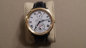 18k Gold Ulysse Nardin Marine Chronometer 1846 Wrist Watch for Men