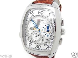 Authentic CITIZEN Minute Repeater CTR57-0901 Oyster Perpetual Mens Watch