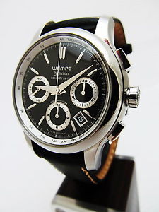 WEMPE ZEITMEISTER GLASHÜTTE SA AUTOMATIC CHRONOGRAPH PAPIERE+ OVP SUPER ZUSTAND