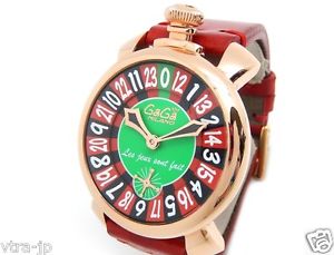 Authentic GAGA MILANO Manuare 48MM hand-rolled Oyster Perpetual Mens Watch