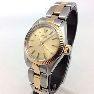 Reloj automático de pulsera para señora Rolex Oyster Perpetual  6719
